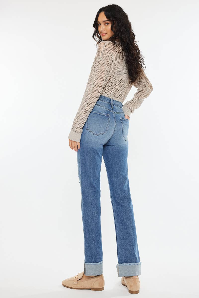 High Rise Straight KanCan Jeans