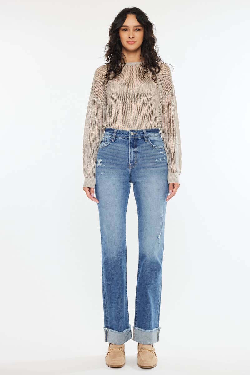 High Rise Straight KanCan Jeans