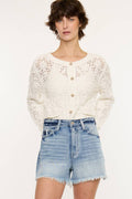 KanCan High Rise Mom Shorts